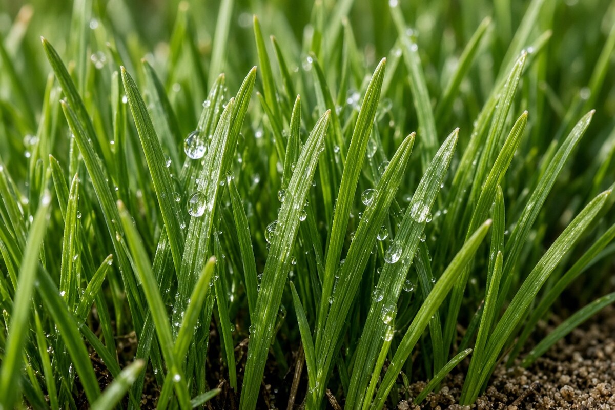 Sod grass.